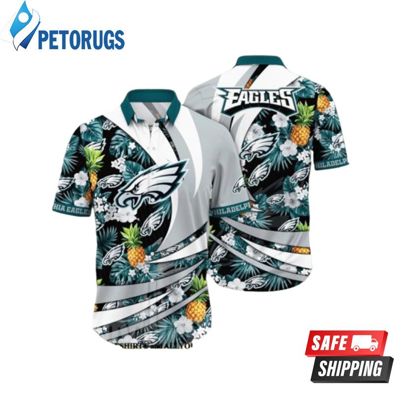 Philadelphia Eagles NFL Flower Full Printing Classic Hawaiian Shirt