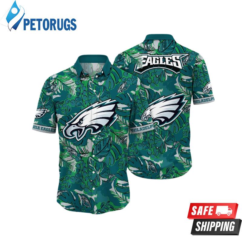 Philadelphia Eagles NFL Garden Parties Derby Hawaiian Shirt