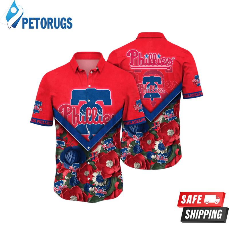 Philadelphia Phillies MLB Custom Sun Showers Aloha Hawaiian Shirt