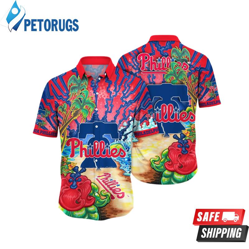 Philadelphia Phillies MLB Julytime Aloha Hawaiian Shirt