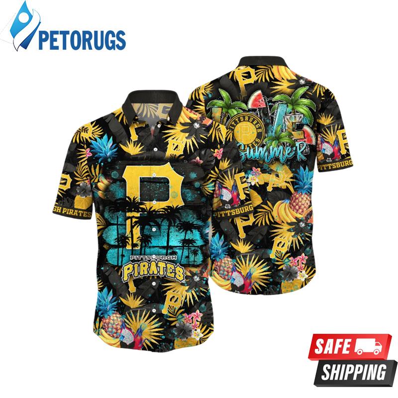 Pittsburgh Pirates MLB Hammocks Aloha Hawaiian Shirt