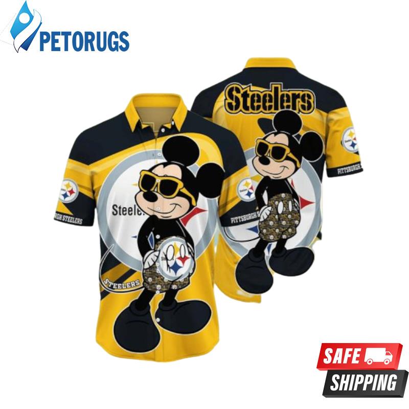Pittsburgh Steelers Mickey 3D Hawaiian Shirt