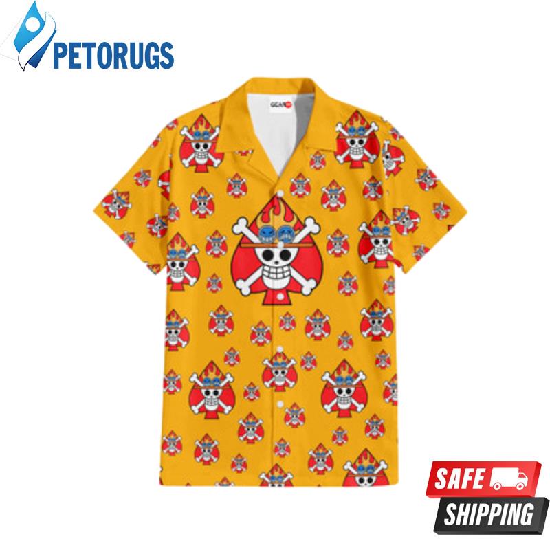 Portgas D. Ace Symbols Custom Hawaiian Shirt