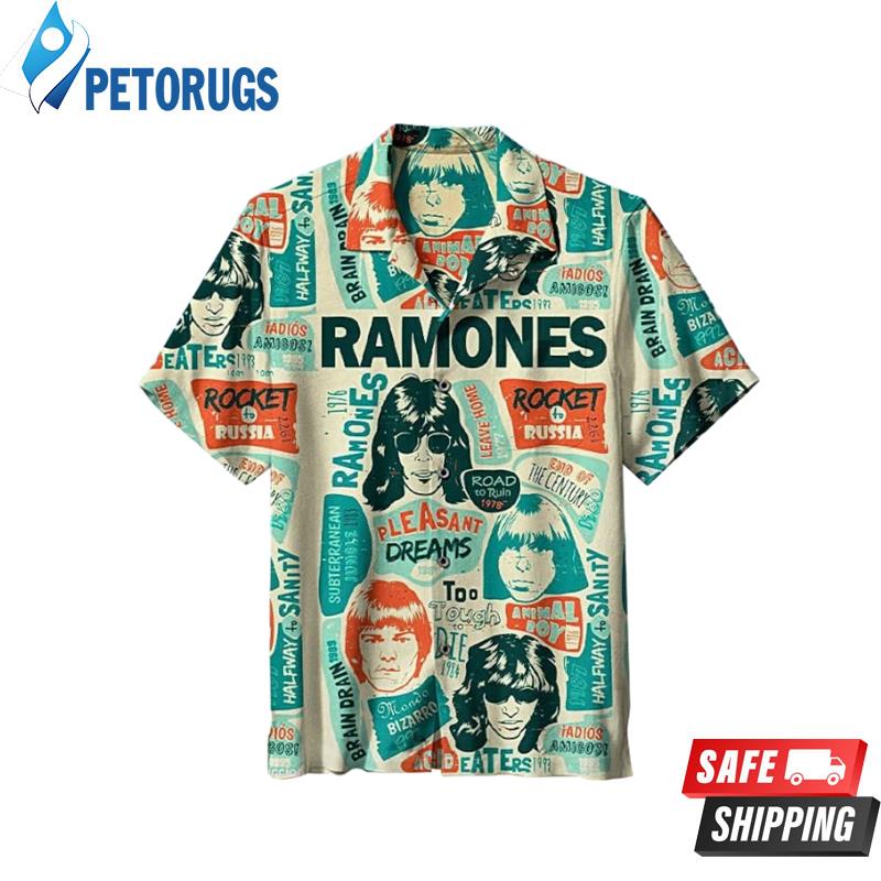 Ramones Rock and roll Summer Beach Hawaiian Shirt