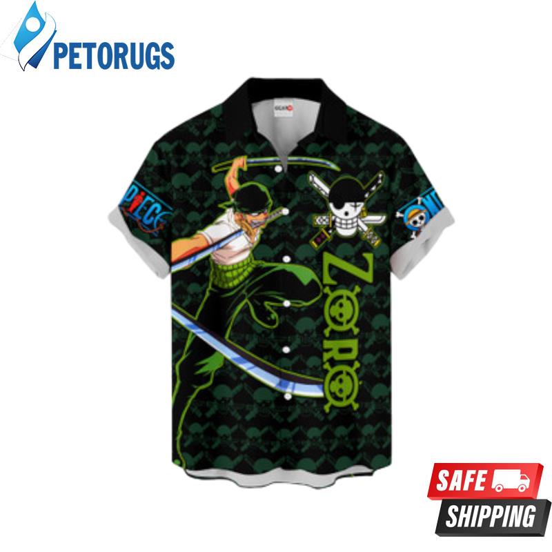 Roronoa Zoro Custom Anime Hawaiian Shirt