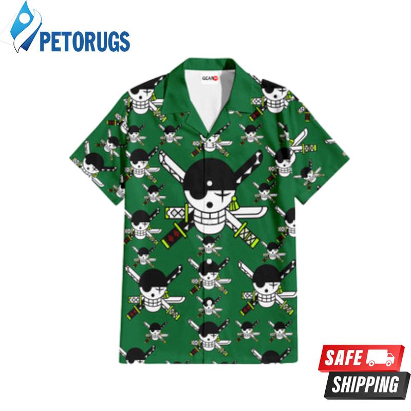 Roronoa Zoro Symbols Custom Hawaiian Shirt