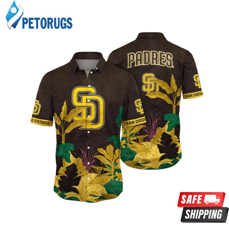 San Diego Padres MLB Sprinklers Aloha Hawaiian Shirt