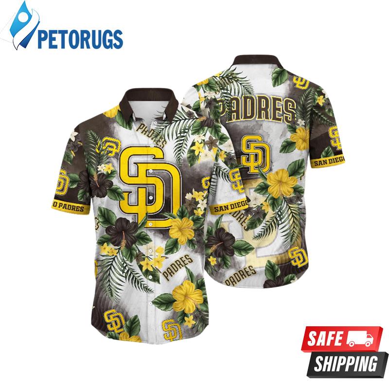 San Diego Padres MLB Sun Showerstime Aloha Hawaiian Shirt