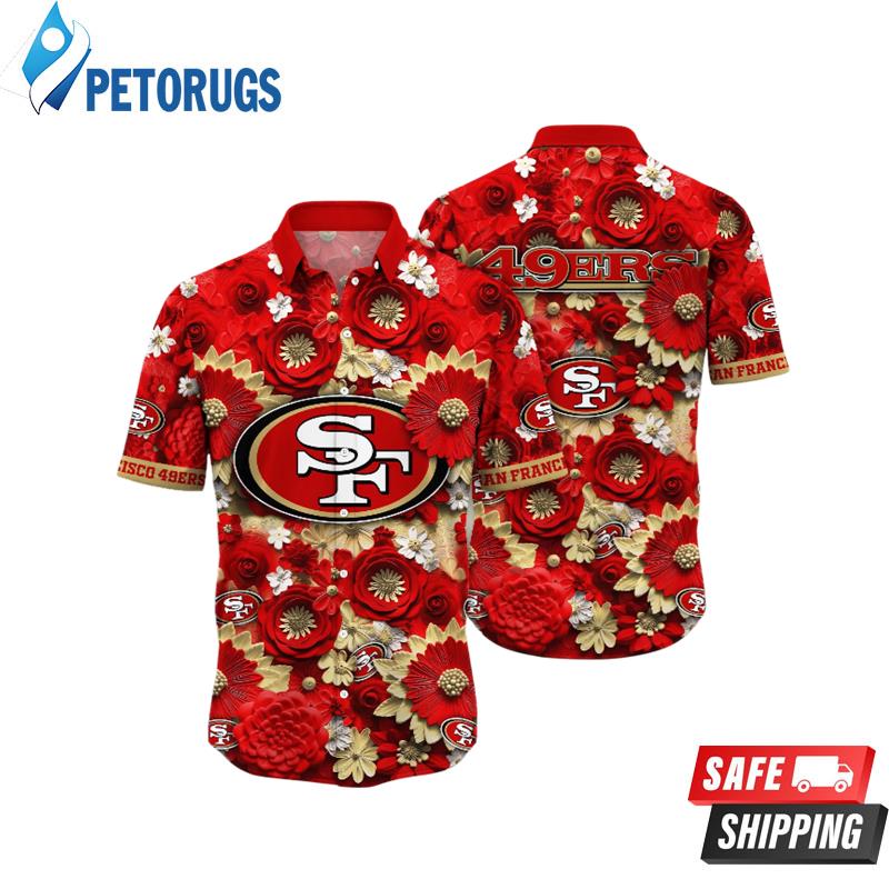 San Francisco 49Ers NFL Flower Trending For Summer Aloha Hawaiian Shirt