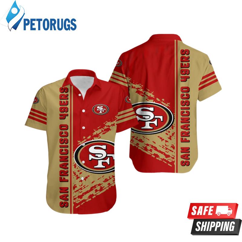 San Francisco 49Ers Quarter Style Hawaiian Shirt