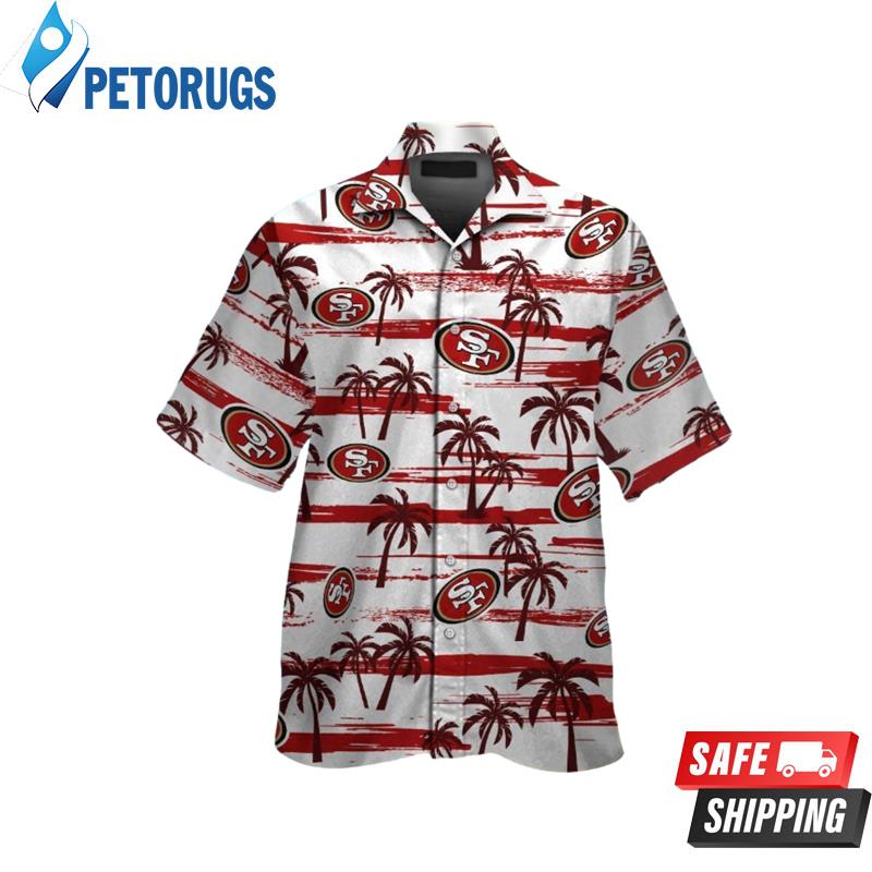 San Francisco 49ers NFL Coconut Summer Beach Short Sleeve Hawaiian Shirt