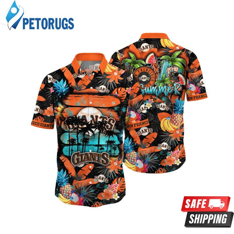 San Francisco Giants MLB Warm Breezes Aloha Hawaiian Shirt