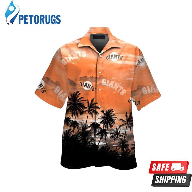 San Francisco Giants Short Sleeve Button Up Hawaiian Shirt