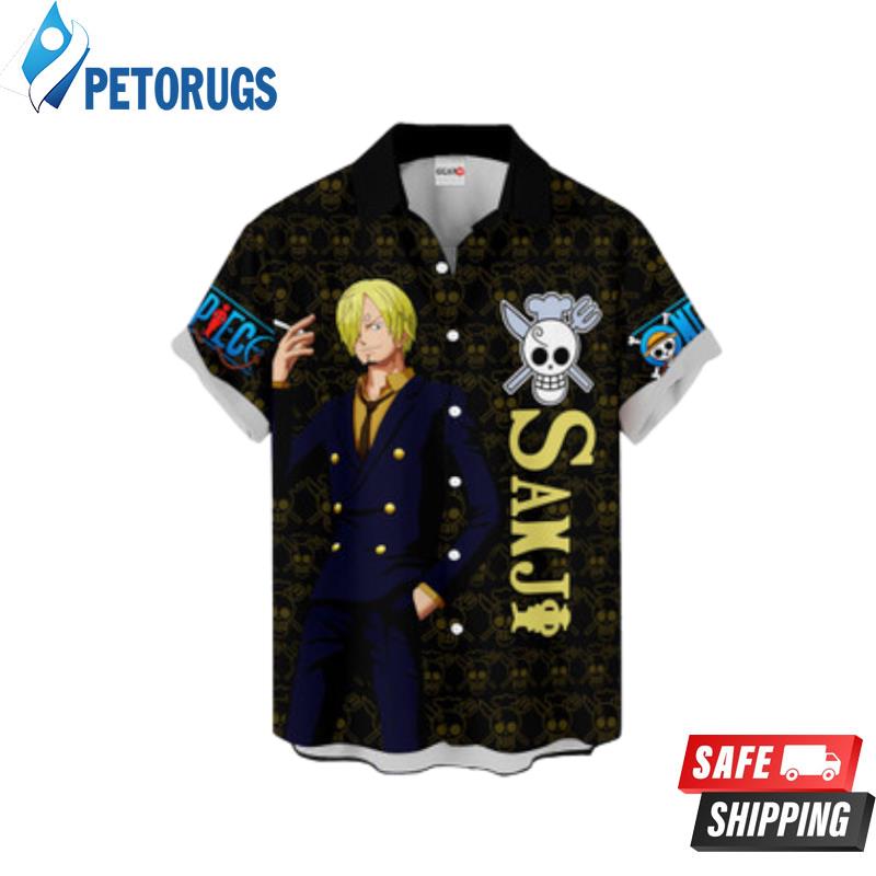 Sanji Custom Anime Hawaiian Shirt