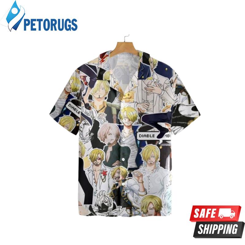 Sanji One Piece Hawaiian Shirt