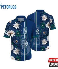 Seattle Mariners MLB Luminous Aloha Hawaiian Shirt