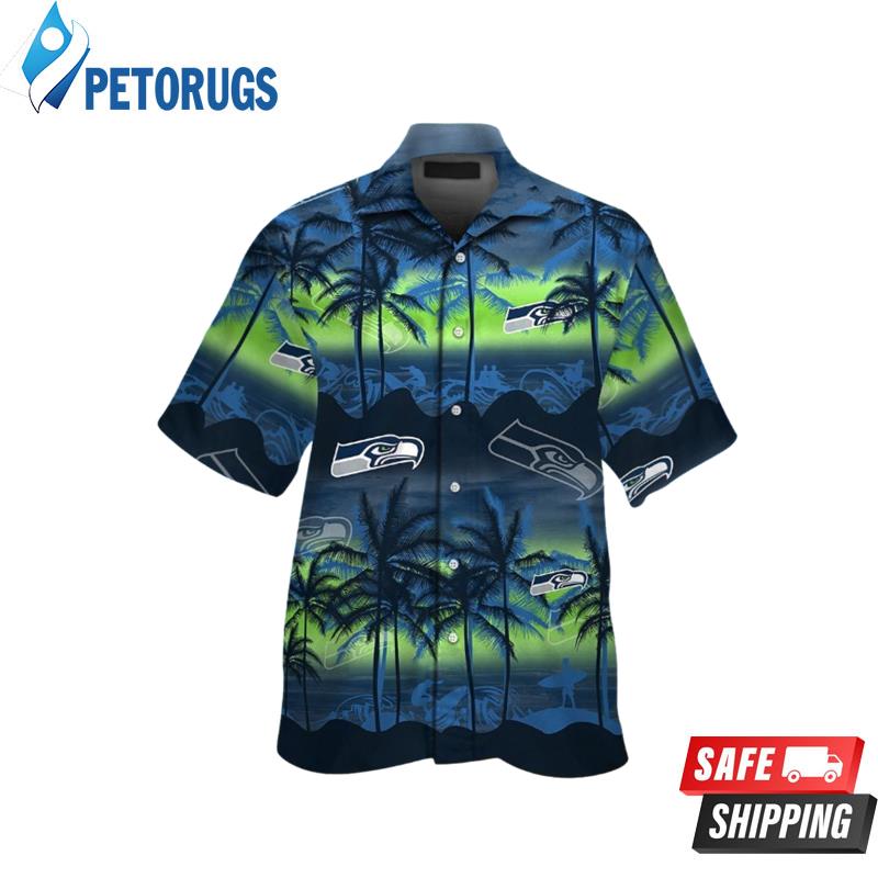 Seattle Seahawks NFL Coconut Summer Beach Hawaiian Shirt