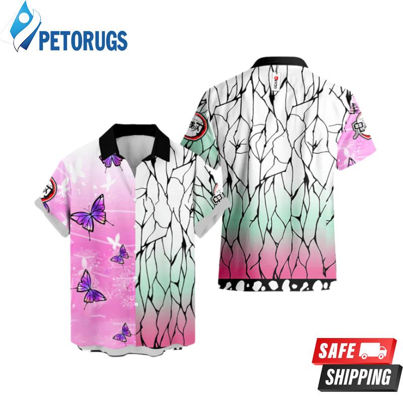 Shinobu Kocho  Custom Anime Hawaiian Shirt