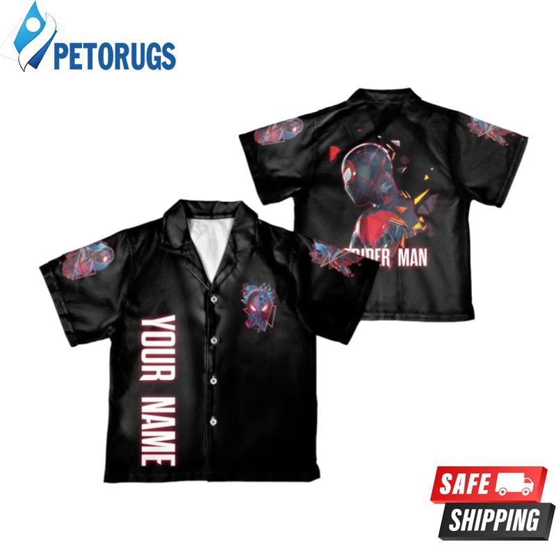 Spider Man Miles Morales Across The Spider Verse Hawaiian Shirt