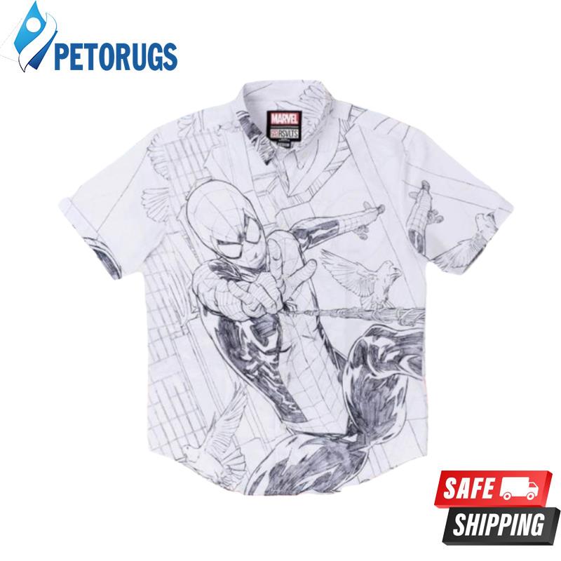 Spider Man Web Surfing Limited Edition Hawaiian Shirt