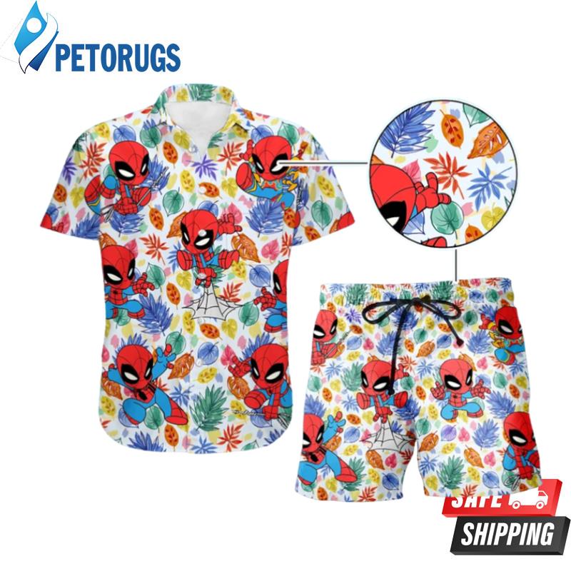 SpiderMan Across Hawaiian Shirt