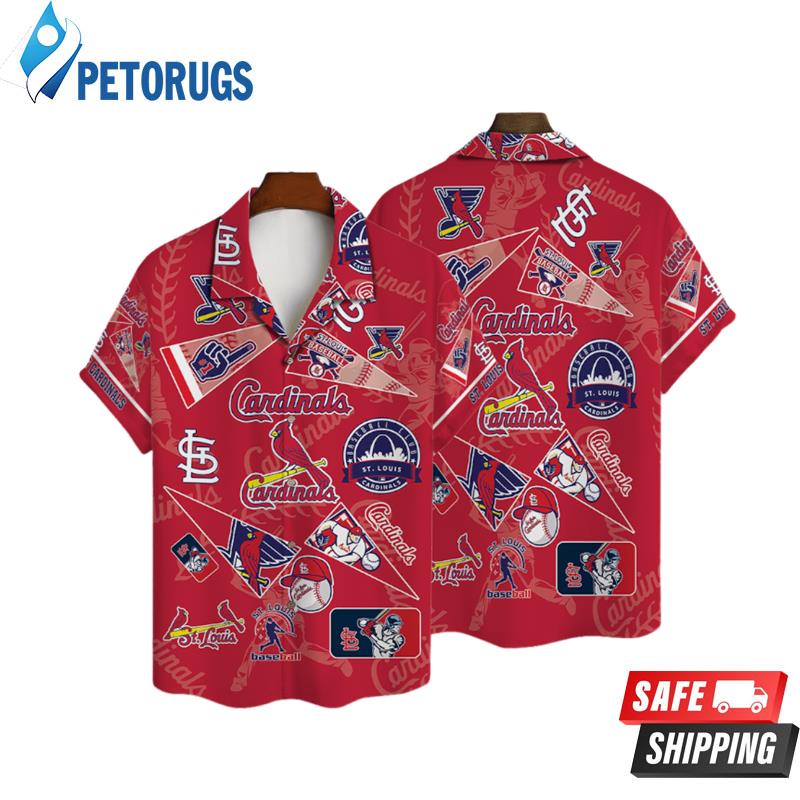 St Louis Cardinals in 3D Unique Hawaiian Shirt