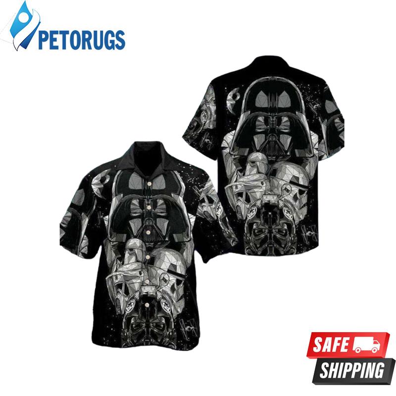 Star Wars Darth Vader Short Sleeve Button Hawaiian Shirt