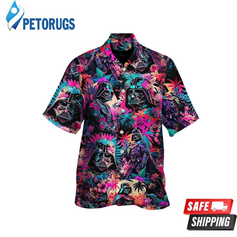 Starwars Darth Vader Synthwave Cool Hawaiian Shirt