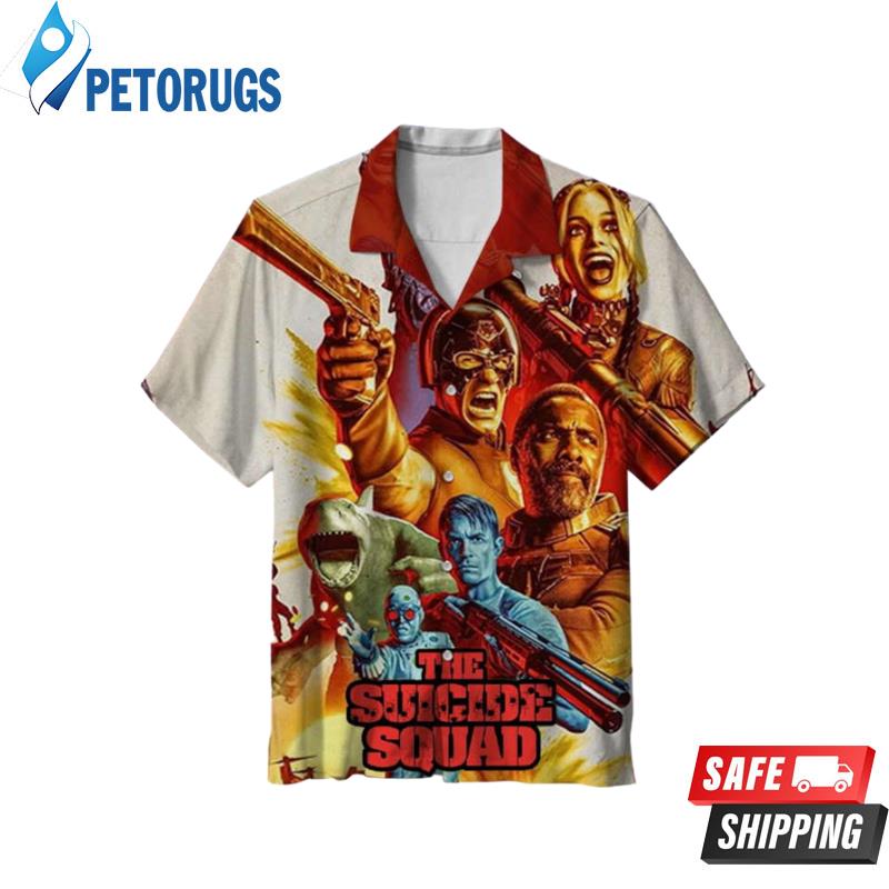 Suicide Squad Characters Hawaiian Shirt