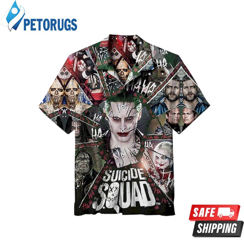 Suicide Squad Joker Ha Ha ha Hawaiian Shirt