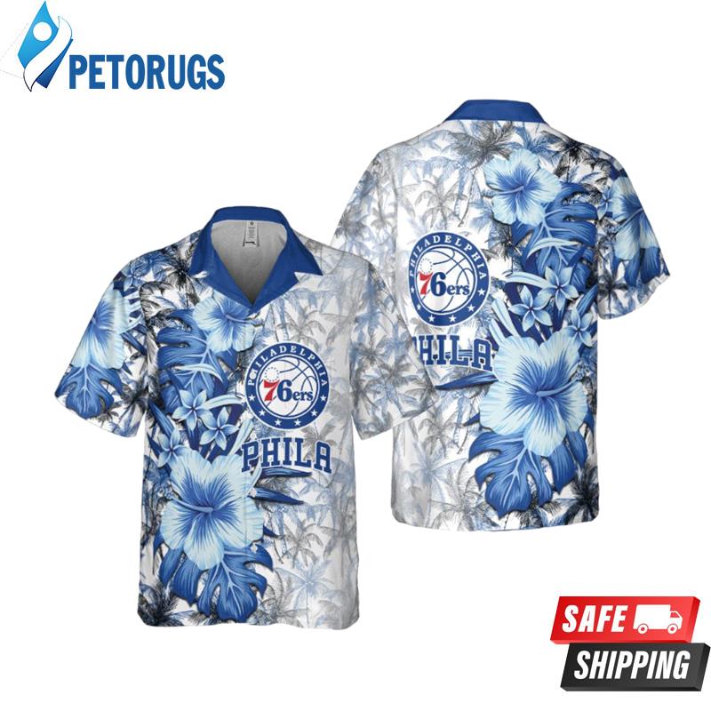 Sunny Day Official Aloha by NBA Philadelphia 76Ers Hawaiian Shirt