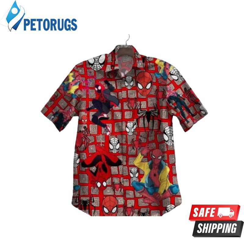 Superhero Avengers Marvel Spider Man Hawaiian Shirt