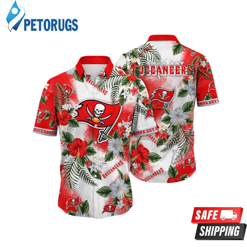 Tampa Bay Buccaneers NFL Fresh Mowed Lawnstime Aloha Hawaiian Shirt