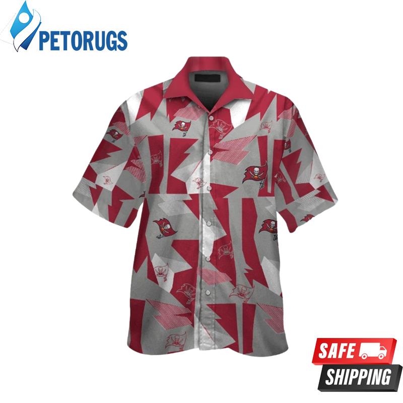 Tampa Bay Buccaneers NFL Summer Short Sleeve Button Up Hawaiian Shirt