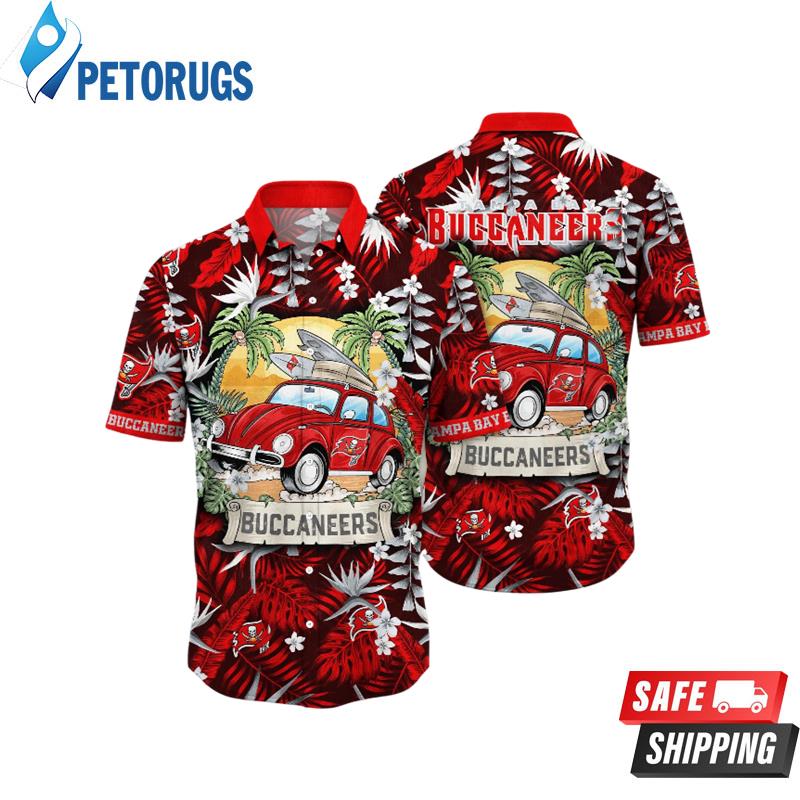 Tampa Bay Buccaneers NFL Vacationtime Aloha Hawaiian Shirt