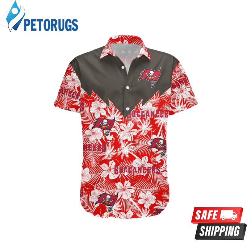 Tampa Bay Buccaneers Tropical Seamless Hawaiian Shirt