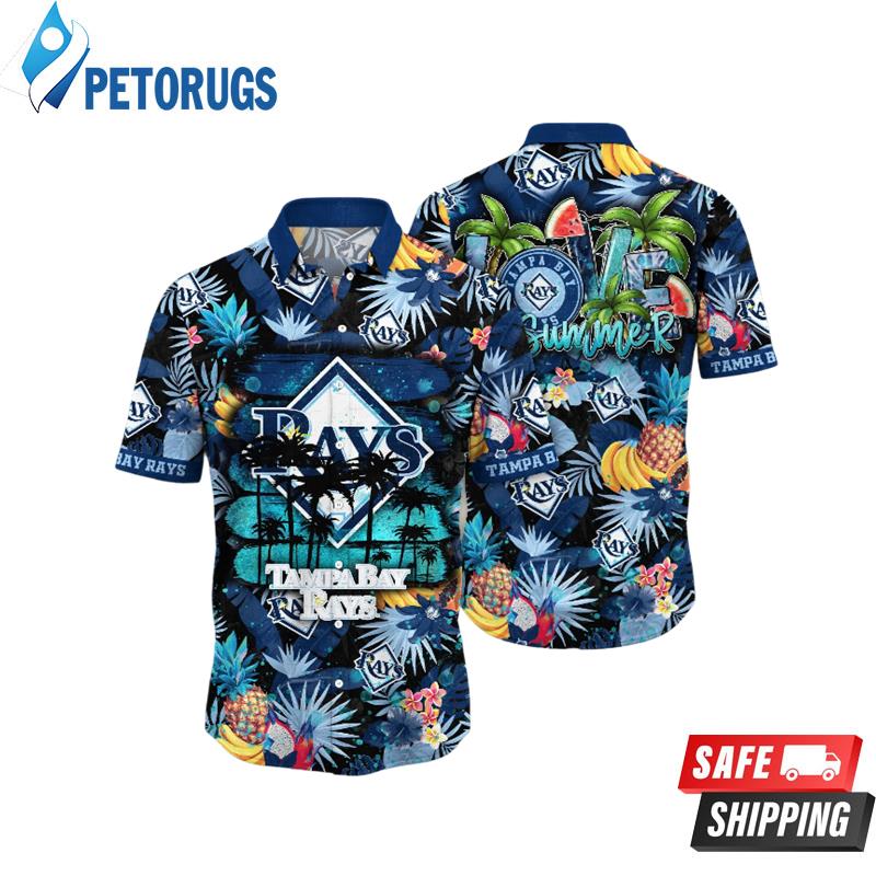 Tampa Bay Rays MLB Air Conditioningtime Aloha Hawaiian Shirt