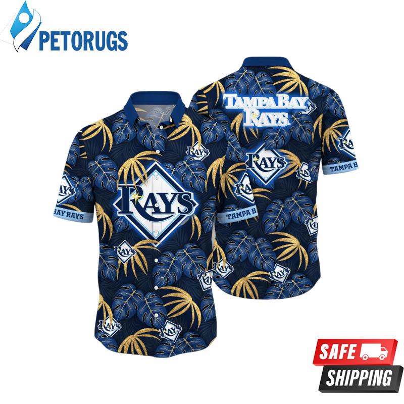 Tampa Bay Rays MLB Beer Gardens Aloha Hawaiian Shirt