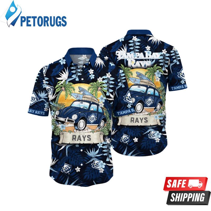 Tampa Bay Rays MLB Garden Partiestime Aloha Hawaiian Shirt