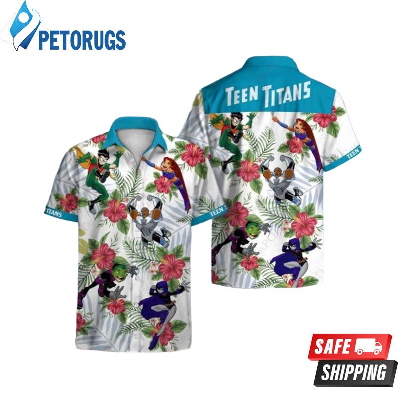 Teen Titans Hawaiian Shirt