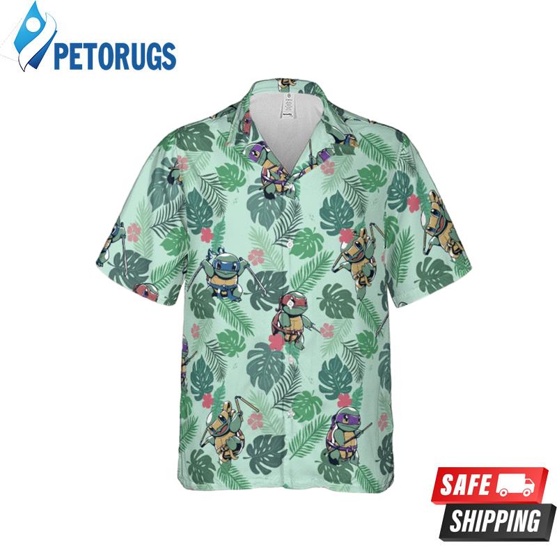 Teenage Mutant Ninja Squirtle New Design 2023 Hawaiian Shirt