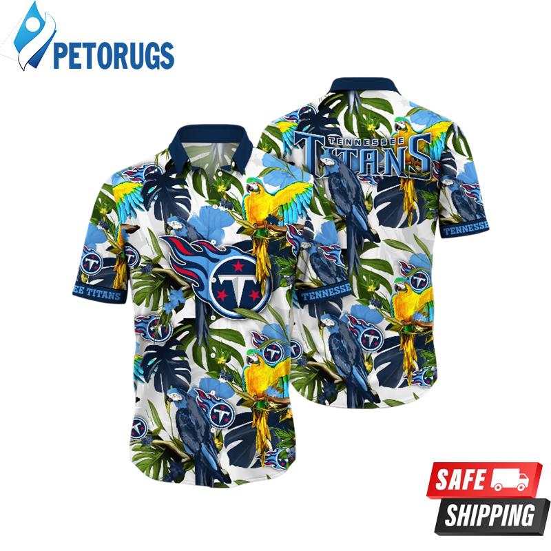 Tennessee Titans NFL Dry Seasontime Aloha Hawaiian Shirt