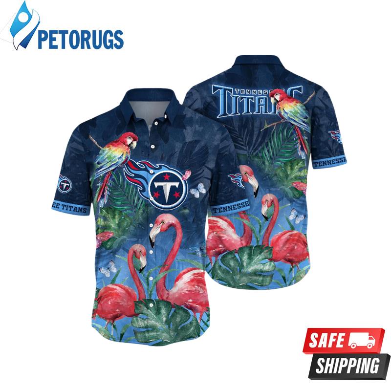 Tennessee Titans NFL Sea Shores Aloha Hawaiian Shirt