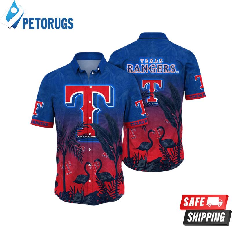 Texas Rangers MLB Firefliestime Aloha Hawaiian Shirt