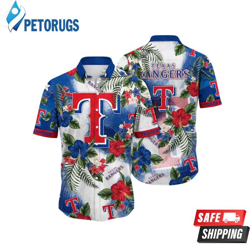 Texas Rangers MLB Vacationtime Aloha Hawaiian Shirt