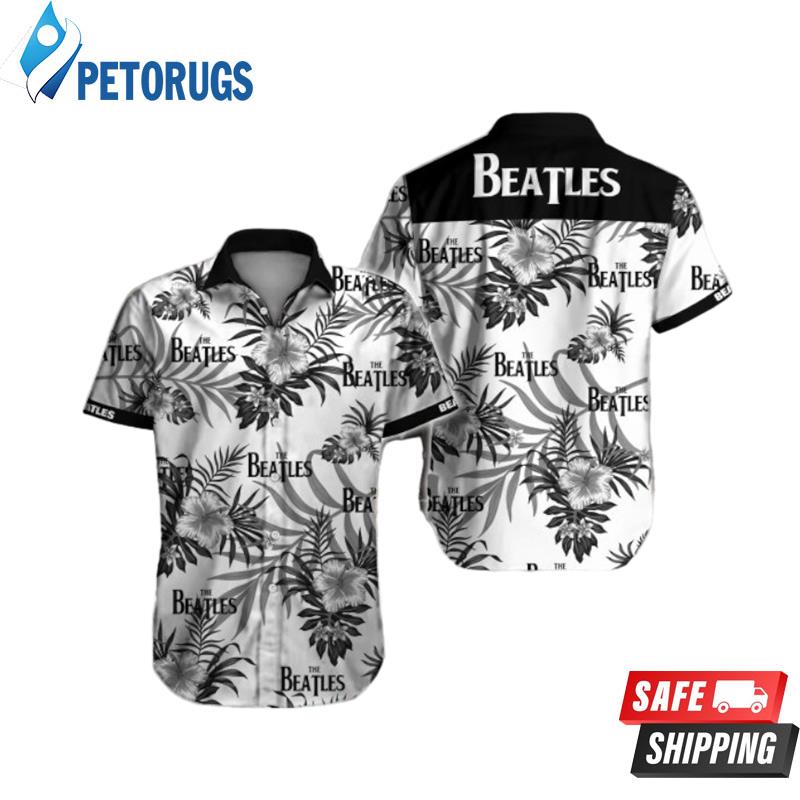 The Beatles Summer Button Up Hawaiian Shirt
