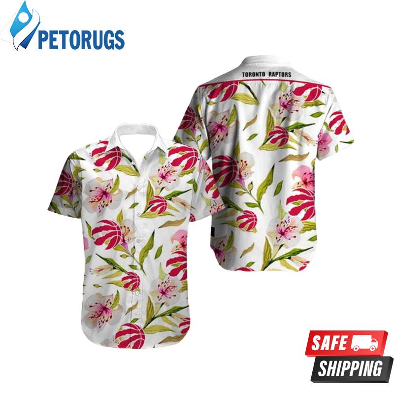 Toronto Raptors NBA Vintage Flower Hawaiian Shirt