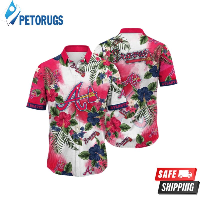 Trending Atlanta Braves MLB Flower Floral Hawaiian Shirt