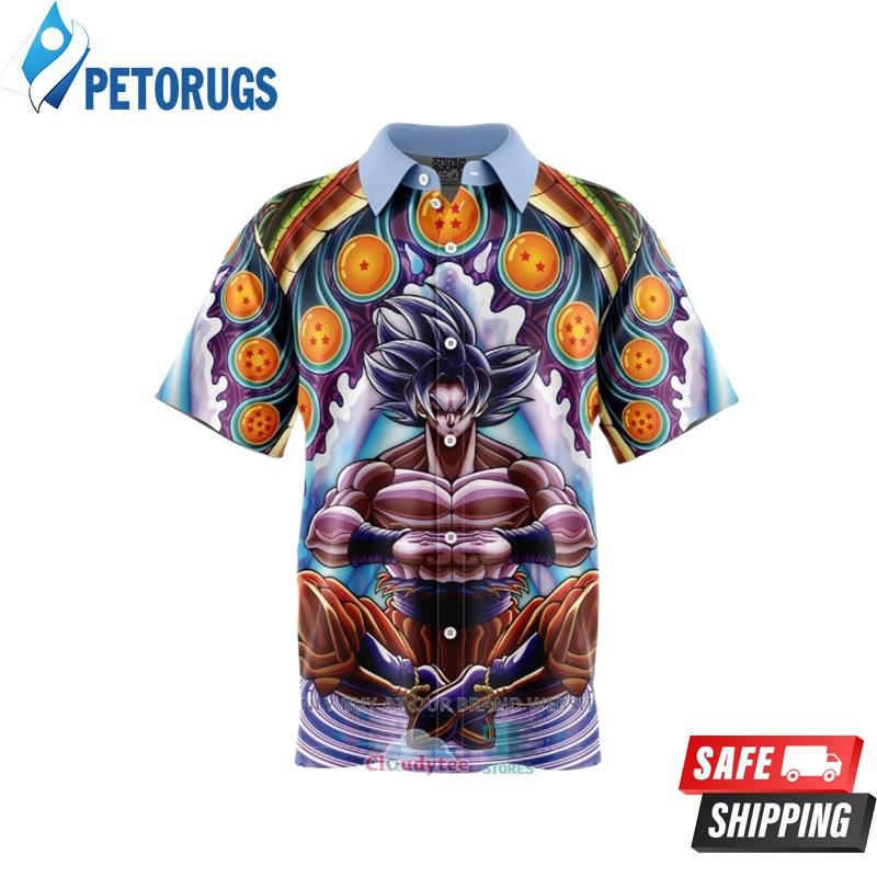 Ultra Instinct Goku Dragon Ball Super Dragon Ball Z Hawaiian Shirt