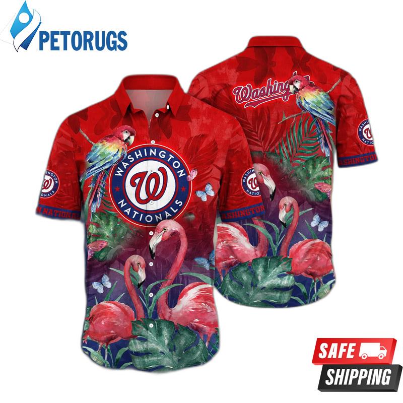 Washington Nationals MLB Sunning Aloha Hawaiian Shirt